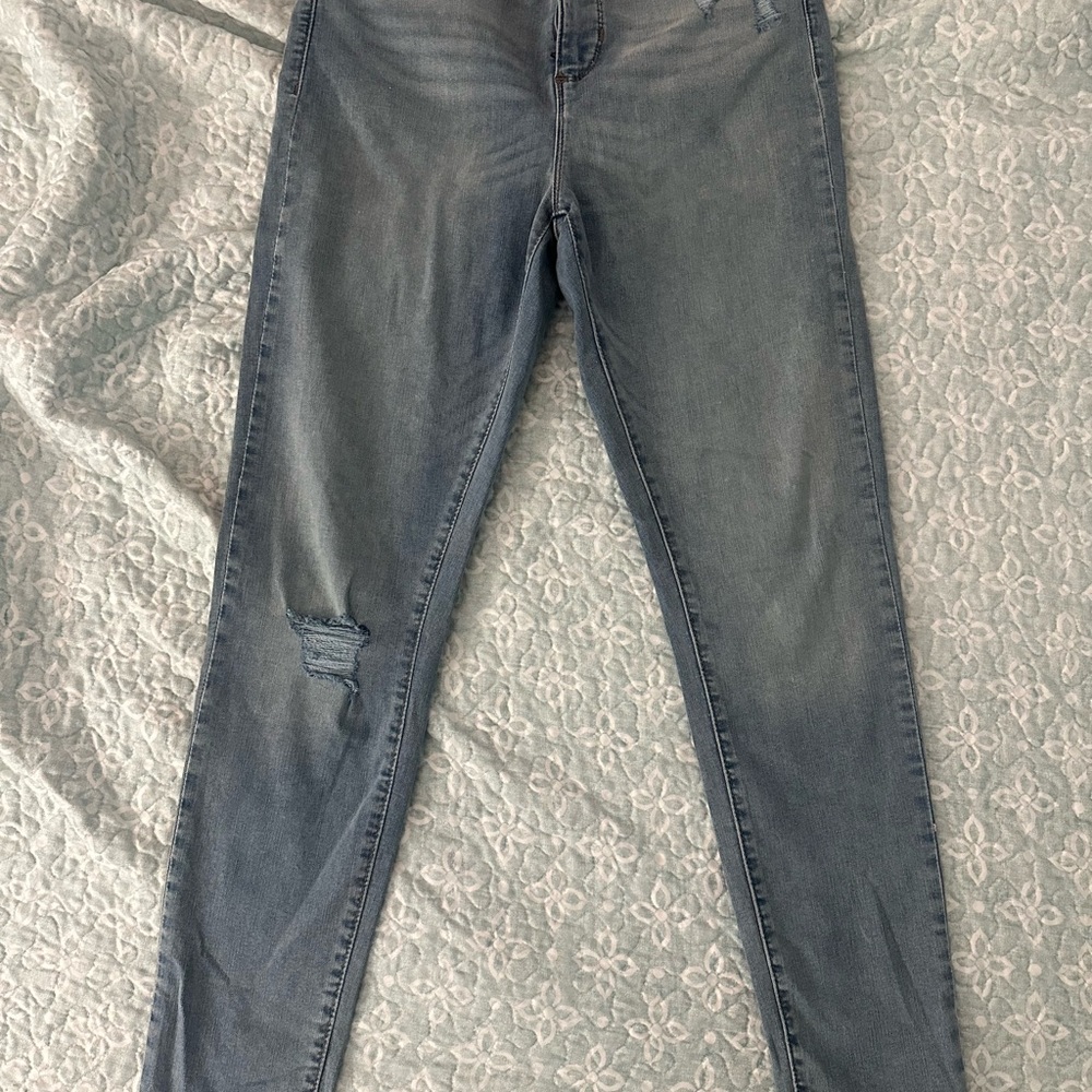 Banana Republic Blue Skinny Jeans Classic Style